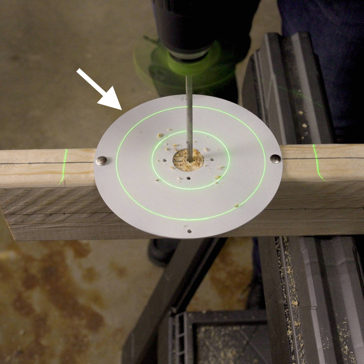 BullseyeBore Core Worksurface Extension Plate 6&#39; Aluminum Anodized