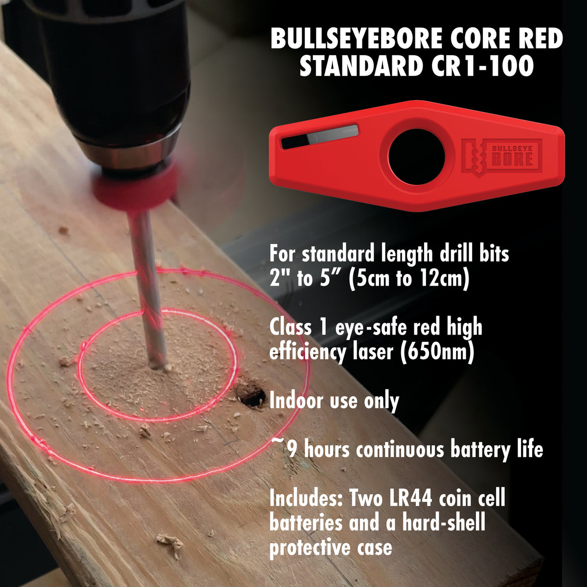 BullseyeBore Core Red CR1-100