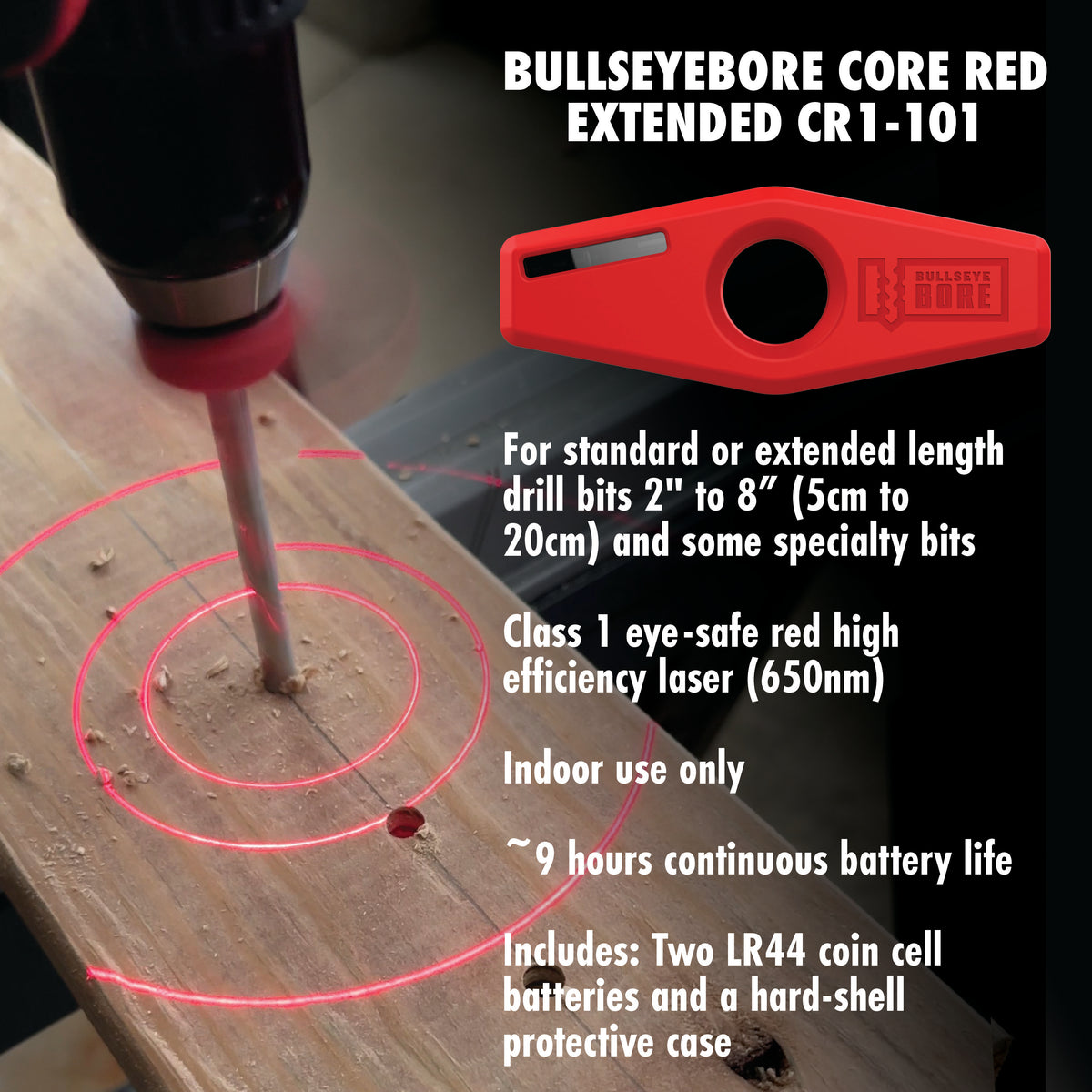 BullseyeBore Core Red CR1-101