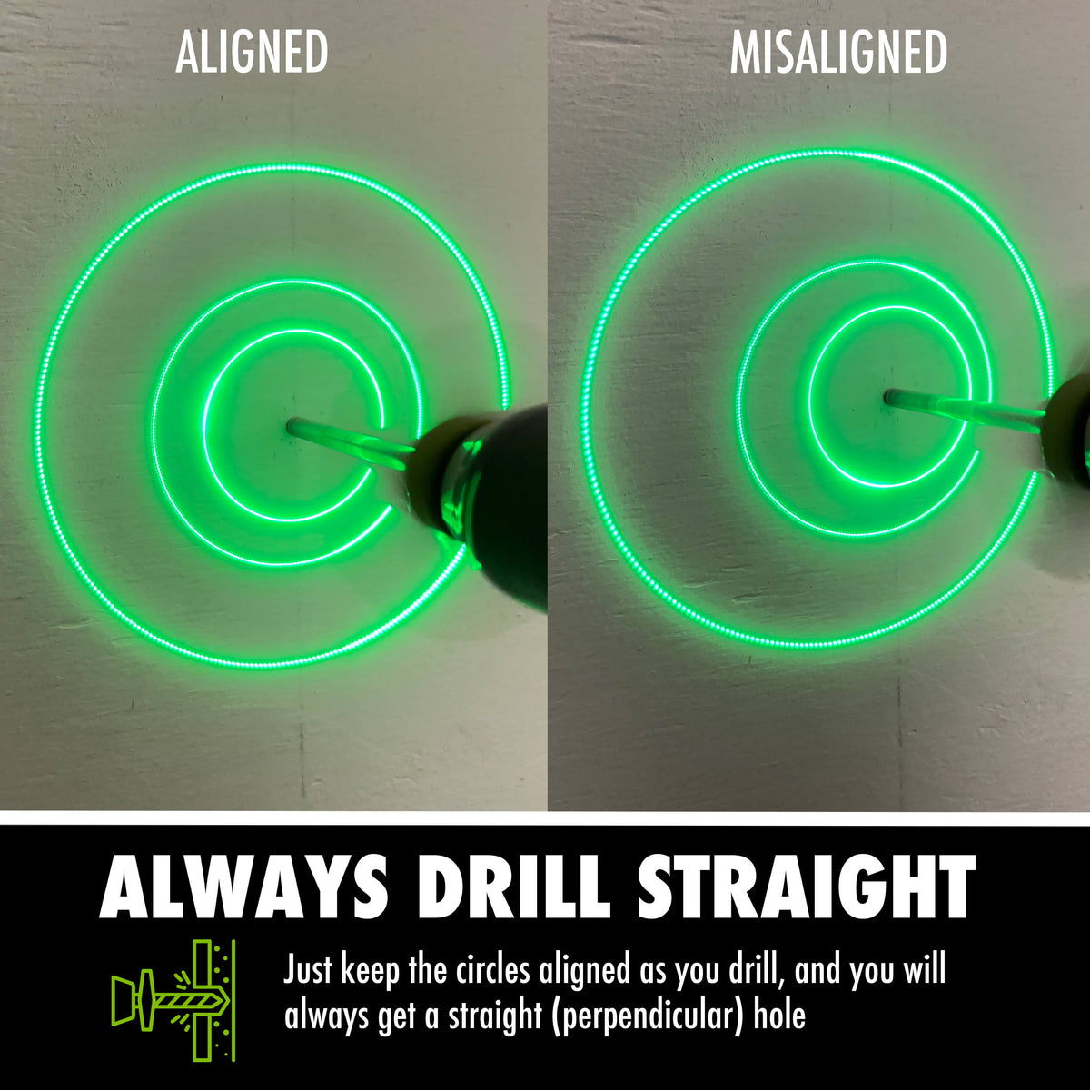 BullseyeBore Core Green CG1-101