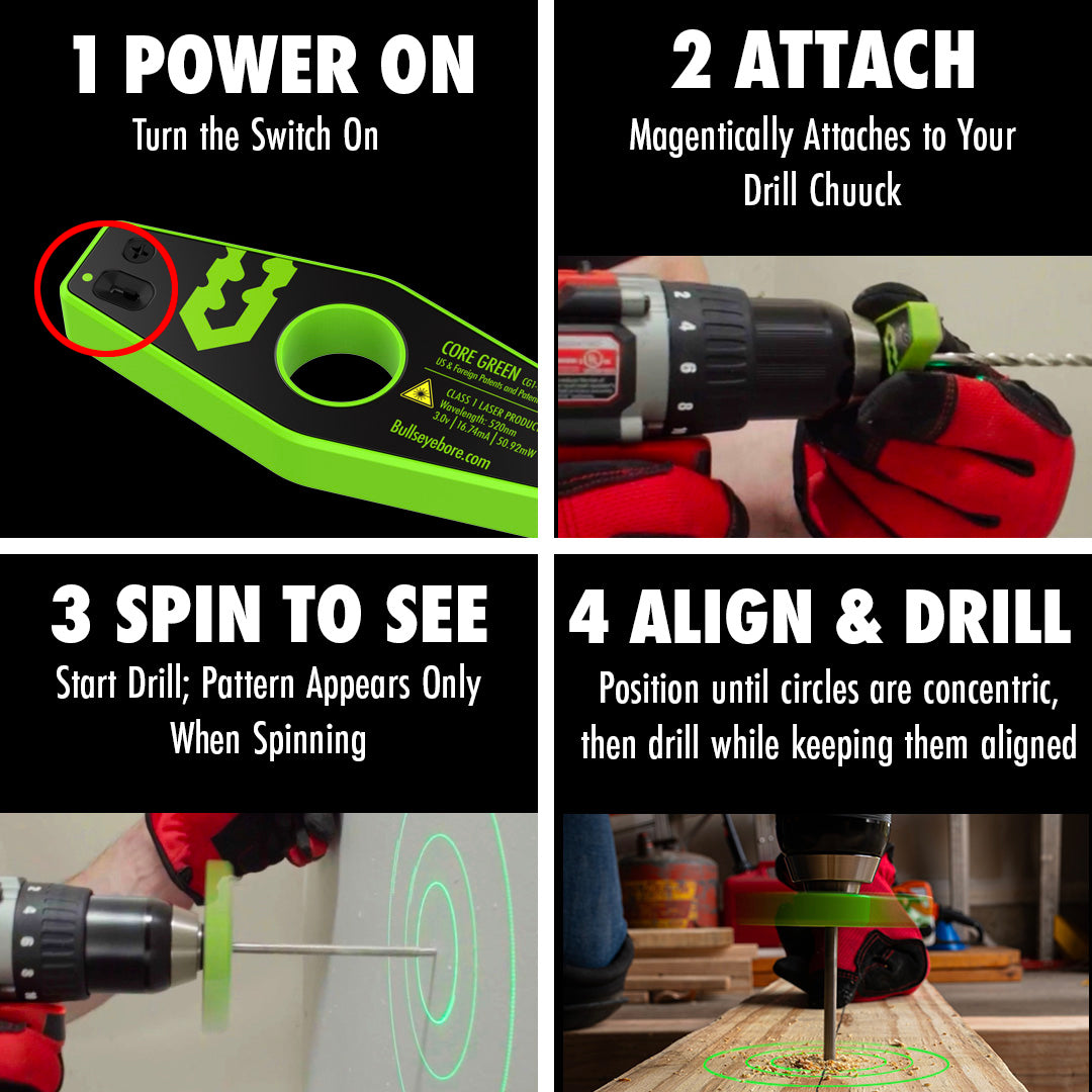 BullseyeBore Core Red CR1-101